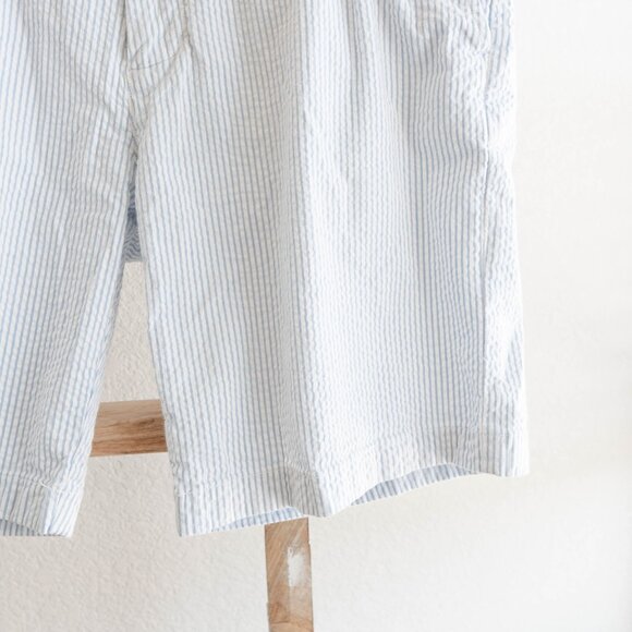 Vineyard Vines Men’s Seersucker Breaker Shorts | Size 36 | Blue & White Stripe - Picture 6 of 10